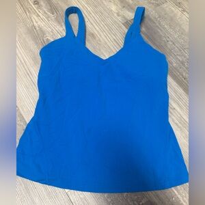 Lululemon Athletica Align waist length Blue Tank Top